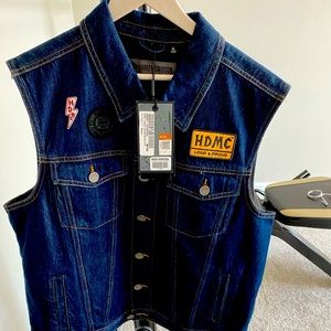 Harley Davidson Denim Vest